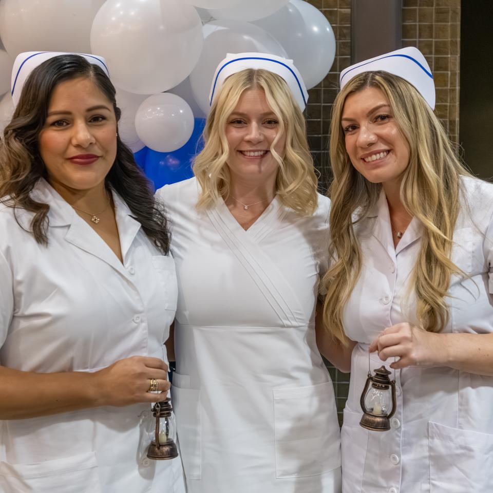 Nursing student graduate
